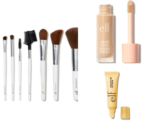 Shop my makeup🧸💌 cover photo collage