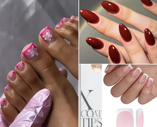 Nailed it💅🏽: nail essentials.💕 cover photo collage