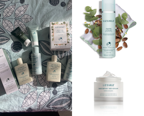Skincare cover photo collage