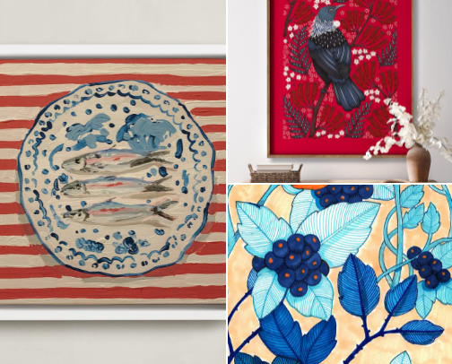 Wall Art Artists cover photo collage