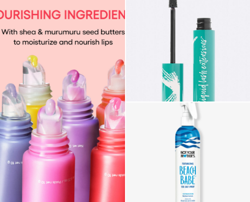 My favorite beauty recs cover photo collage