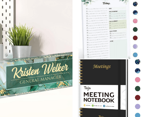 💼Office Accessories📌 cover photo collage