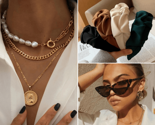 Accessories cover photo collage