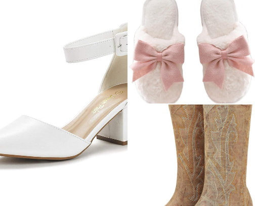 Shoes cover photo collage