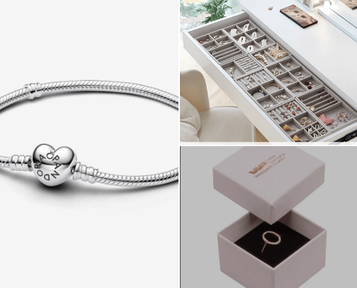 Jewelry cover photo collage