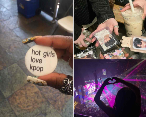 your kpop concert survival kit 🎧 cover photo collage