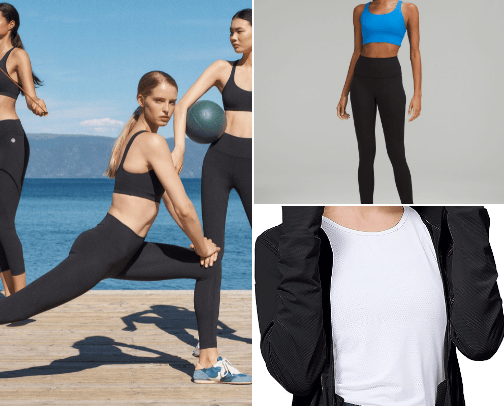 Gym outfits cover photo collage