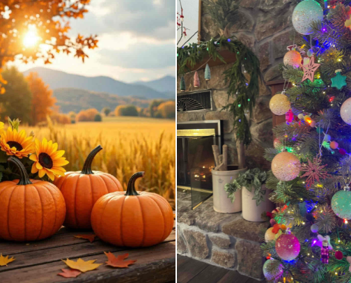 Tis the season! cover photo collage