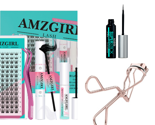 Lash Clusters that last! cover photo collage