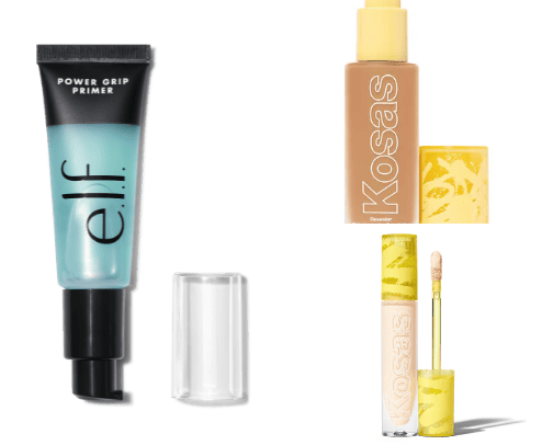 Makeup routine best product cover photo collage