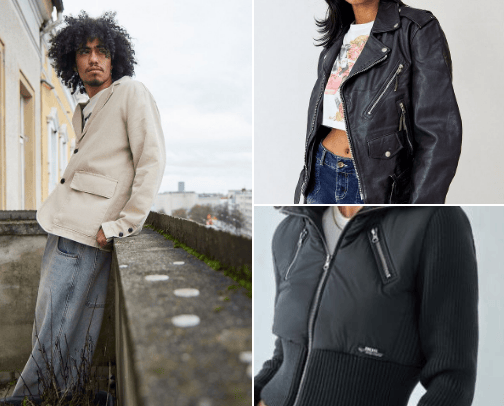 Women's Blazers & Coats cover photo collage