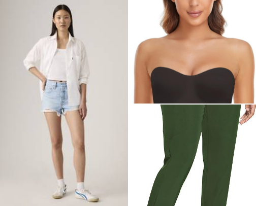 my clothing recs cover photo collage