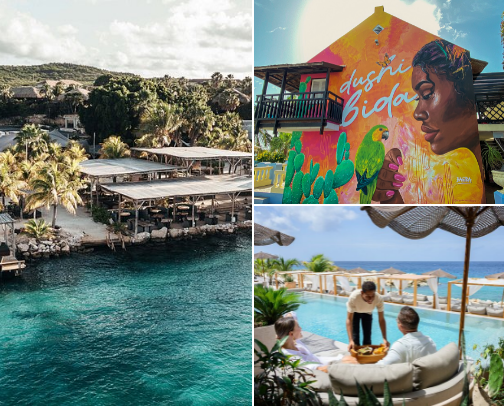 curaçao cover photo collage