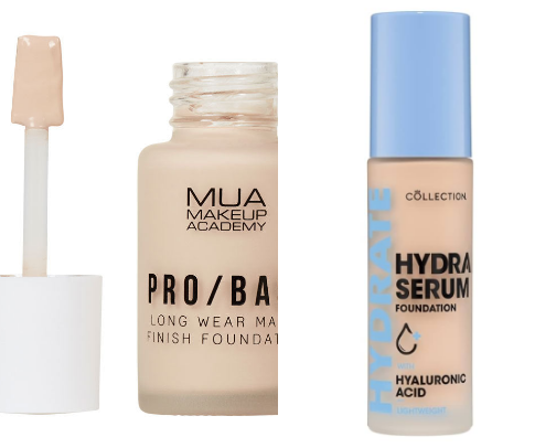 My favourite full coverage foundations! cover photo collage