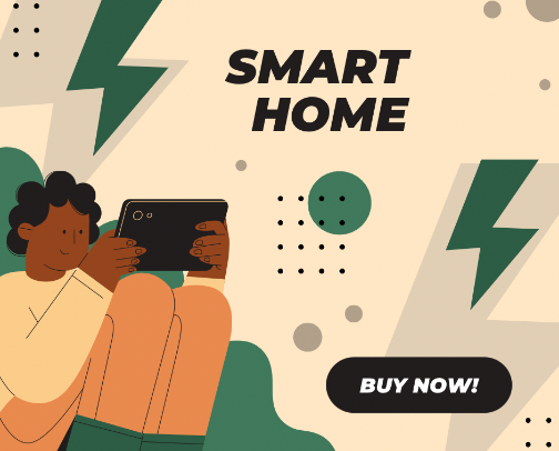 Smart Home 🏠📱 cover photo collage