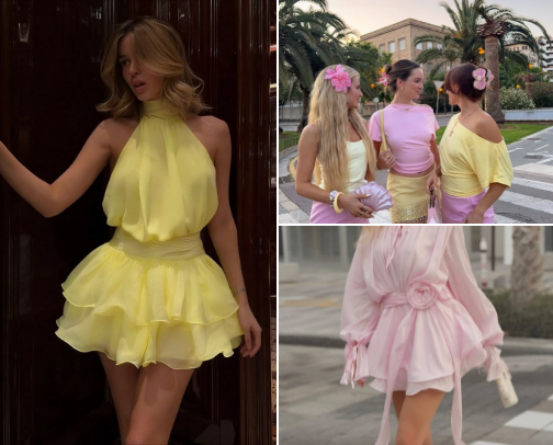 ✨ Main Character Summer Dresses 💖 cover photo collage