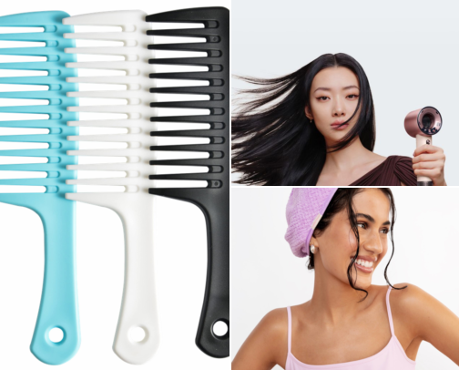 My top 10 hair products for CURLY(from an actual stylist, who actually understands the struggle) cover photo collage