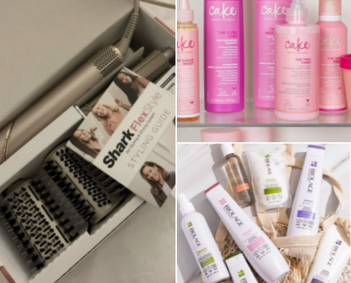 Hair care and styling (budget friendly.) cover photo collage