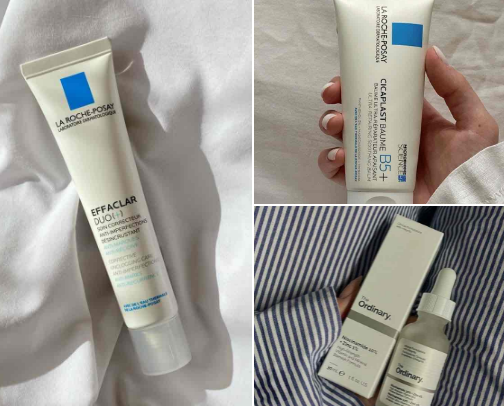 improve your skincare routine! 🌸 cover photo collage