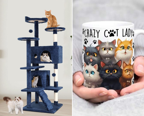 Gifts for Cat Parents and their Cats cover photo collage