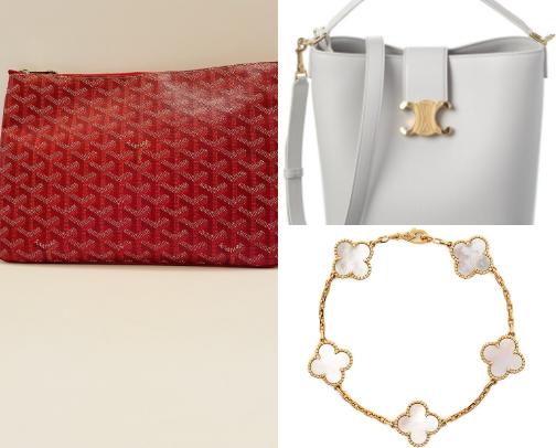 Luxury Fashion Accessories cover photo collage