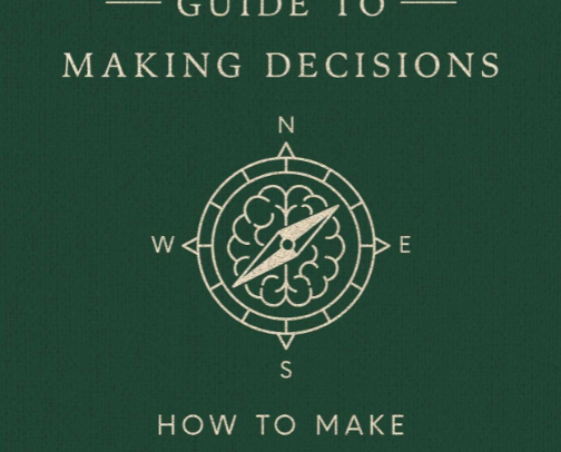 The Essential Handbook for Overthinkers: The Overthinker's Guide to Making Decisions cover photo collage