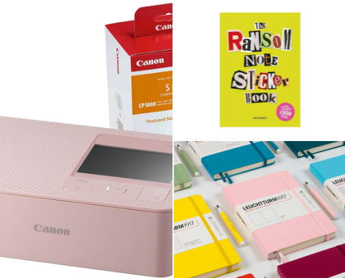 Christmas gifts for a journal girl cover photo collage