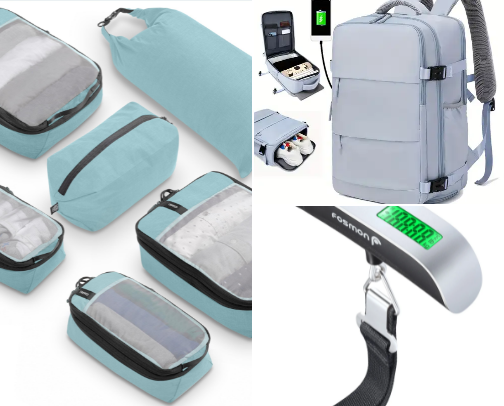 Because Overpacking Is A Personality Trait 🥴…My Favorite Packing Essentials cover photo collage