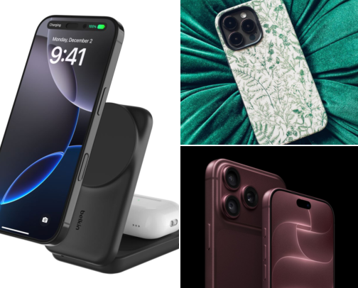 iPhone accessories cover photo collage