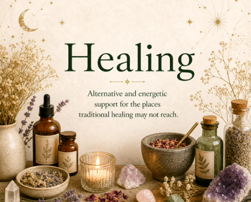When Traditional Healing Isn’t Enough cover photo collage