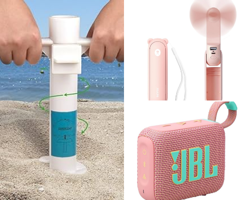 What's in my Beach Bag cover photo collage