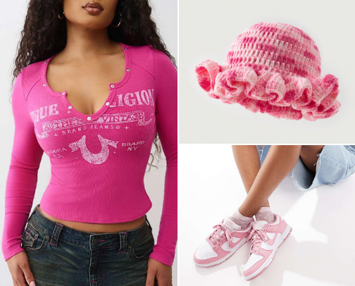 On Wednesday's We Wear Pink 👛💕... cover photo collage