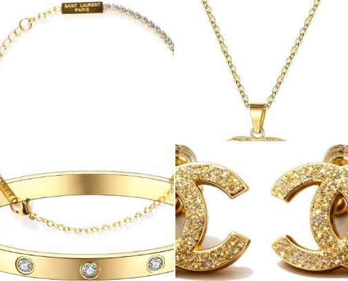 Designer Inspired Jewelry cover photo collage