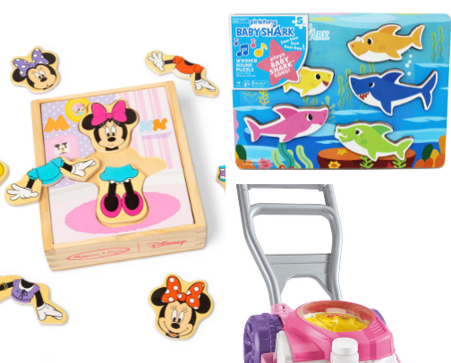 Learning with toys cover photo collage