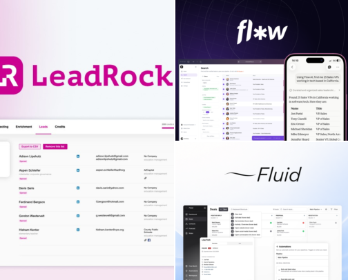 Tools to Find the Next Client Without a Sales Hire cover photo collage