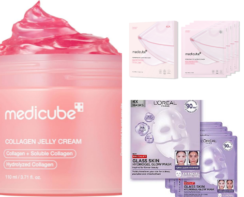 Skincare cover photo collage