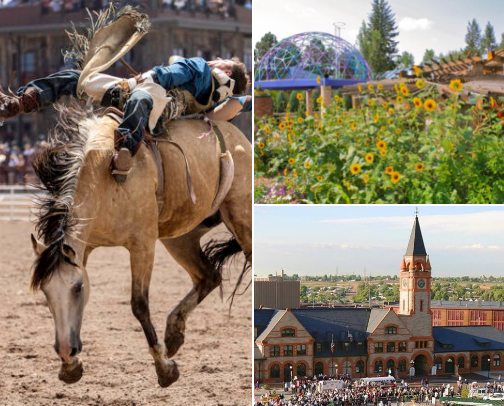 Cheyenne Wyoming cover photo collage