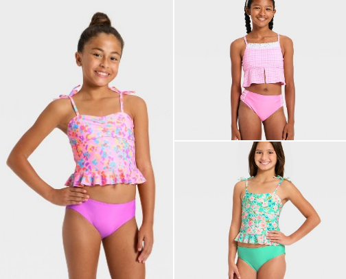 Summer Swim Recommendations for Girls cover photo collage
