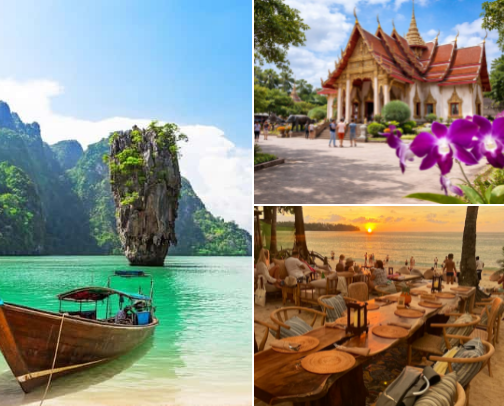 Traveling to Thailand for the first time? Let me explain in detail what you can visit in two weeks there and how much it would cost you!🐒🇹🇭 cover photo collage
