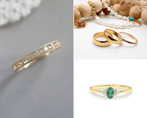 Rings cover photo collage