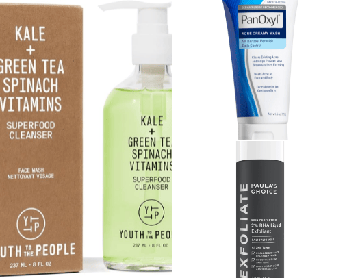 Skincare Saviors ✨ as an acne prone girlyyy cover photo collage