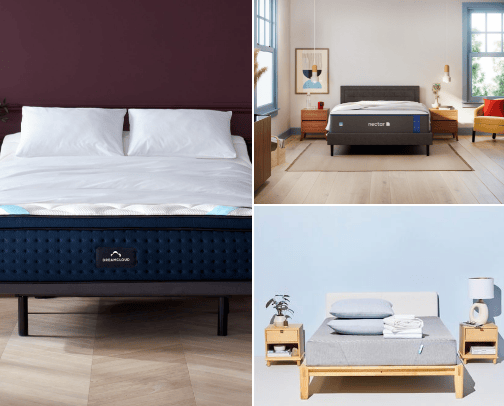 Best Bed in a Box cover photo collage
