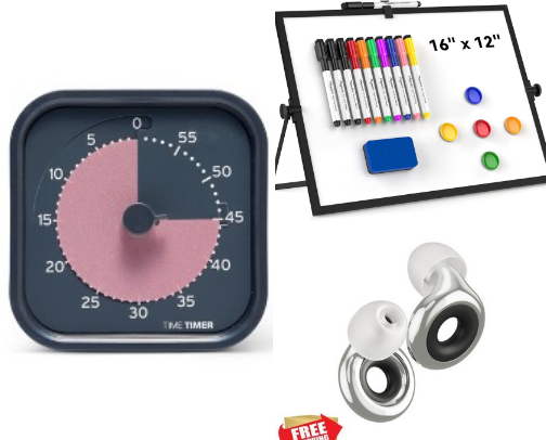 I’m Sick of Feeling Overwhelmed: 30 Real Tools for Tackling ADHD Brain Fog & Executive Dysfunction cover photo collage