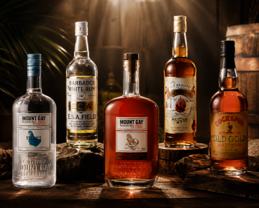 My Favorite Rums from Barbados 🥃🏝️🇧🇧 cover photo collage