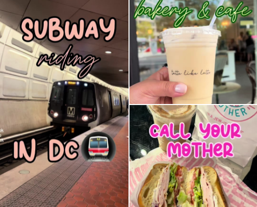 Washington, DC: Coffee, Bites & History cover photo collage
