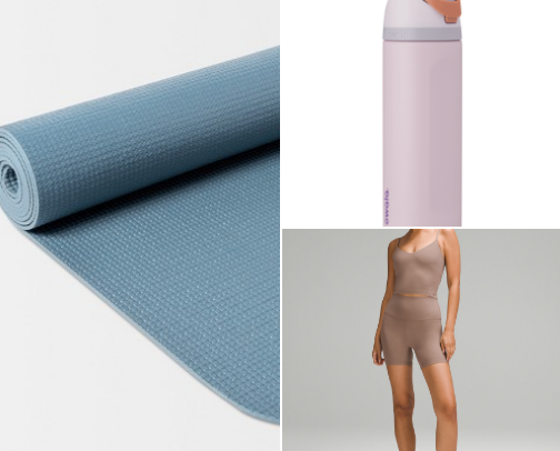 At home fitness must haves! cover photo collage