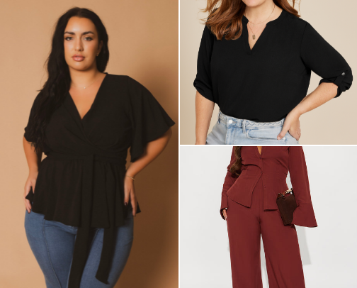 Hot girl plus size starter pack cover photo collage