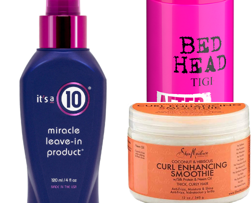 Hair care cover photo collage