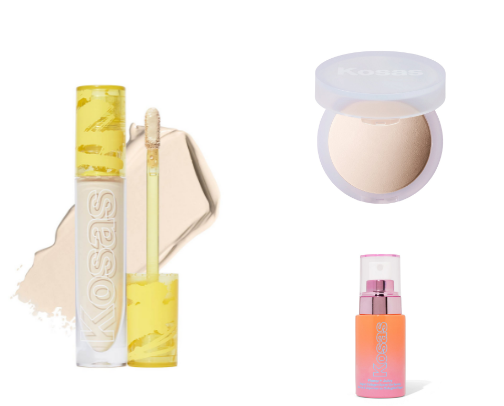 CLEAN Makeup Routine cover photo collage