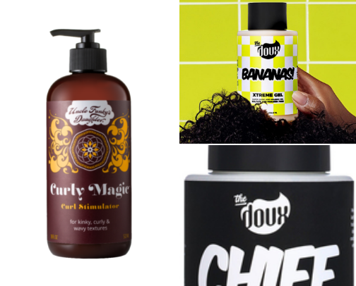 Natural Hair Care - Type 3 and 4 Hair Textures cover photo collage